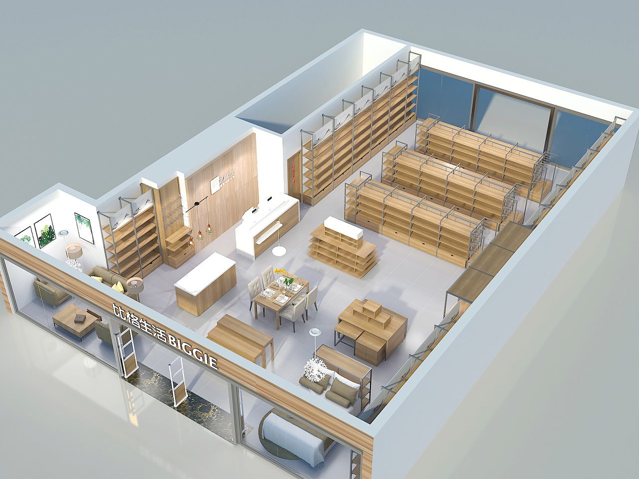 Museum category image showing custom retail fixtures by Elite Fixtures