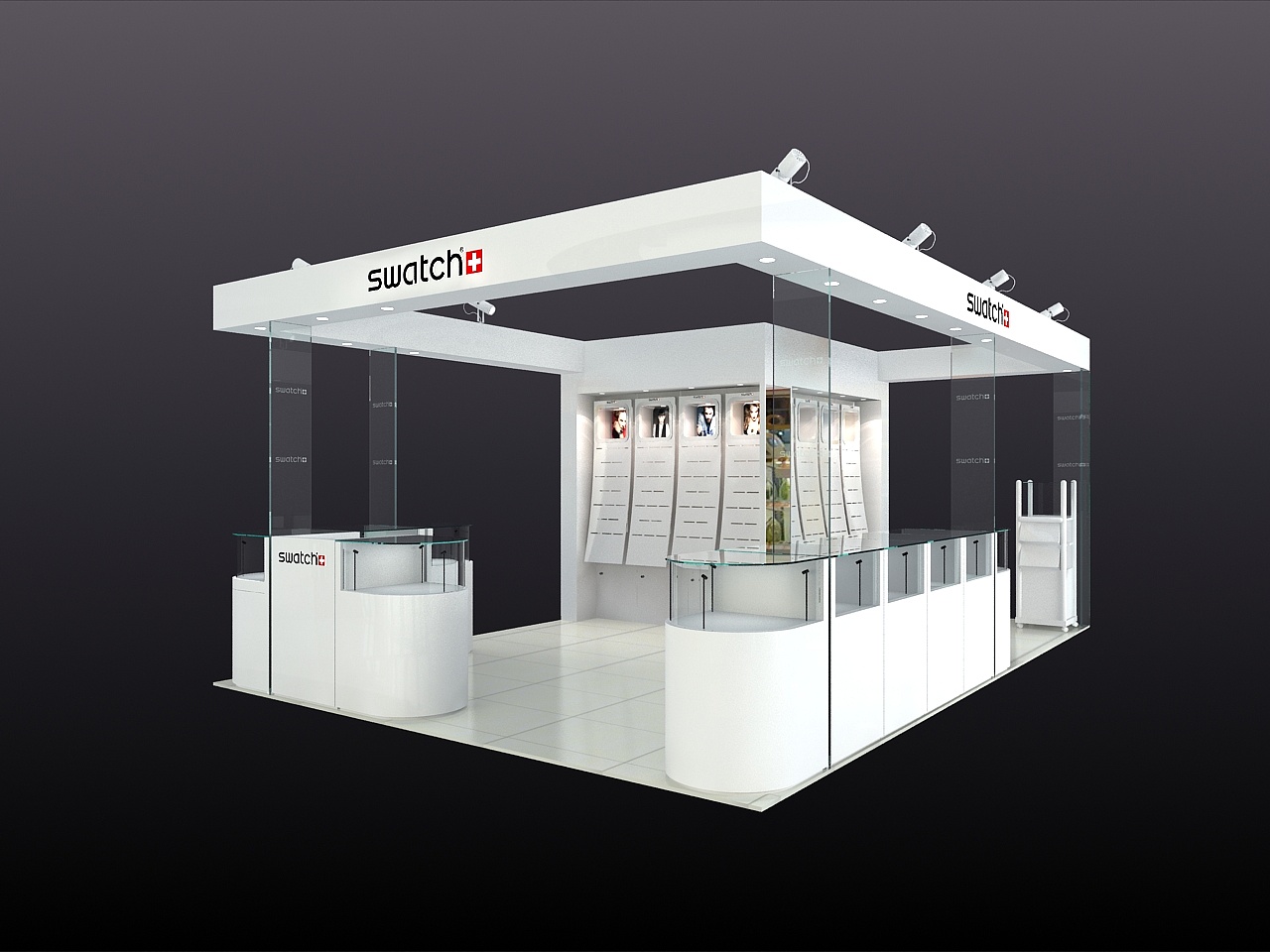 Watches category image showing custom retail fixtures by Elite Fixtures